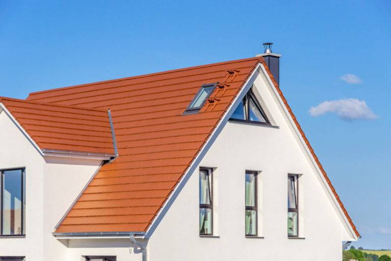 house with new roof