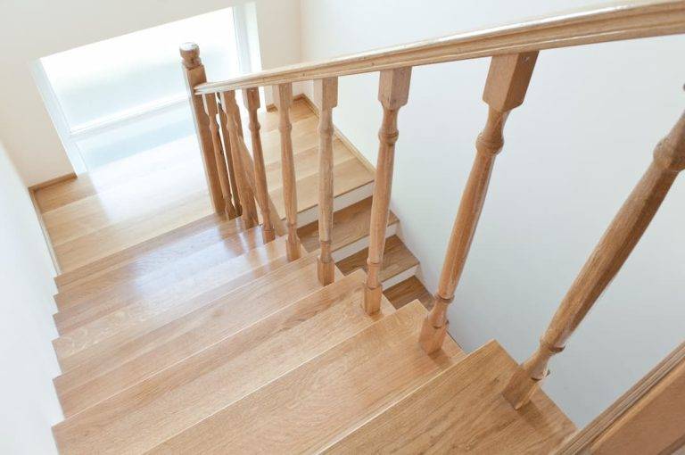 wooden staircase